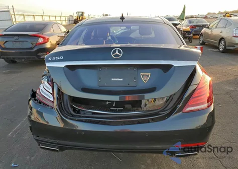 2017 Mercedes-Benz S 550 z USA, uszkodzony, nr VIN WDDUG8CB4HA300807